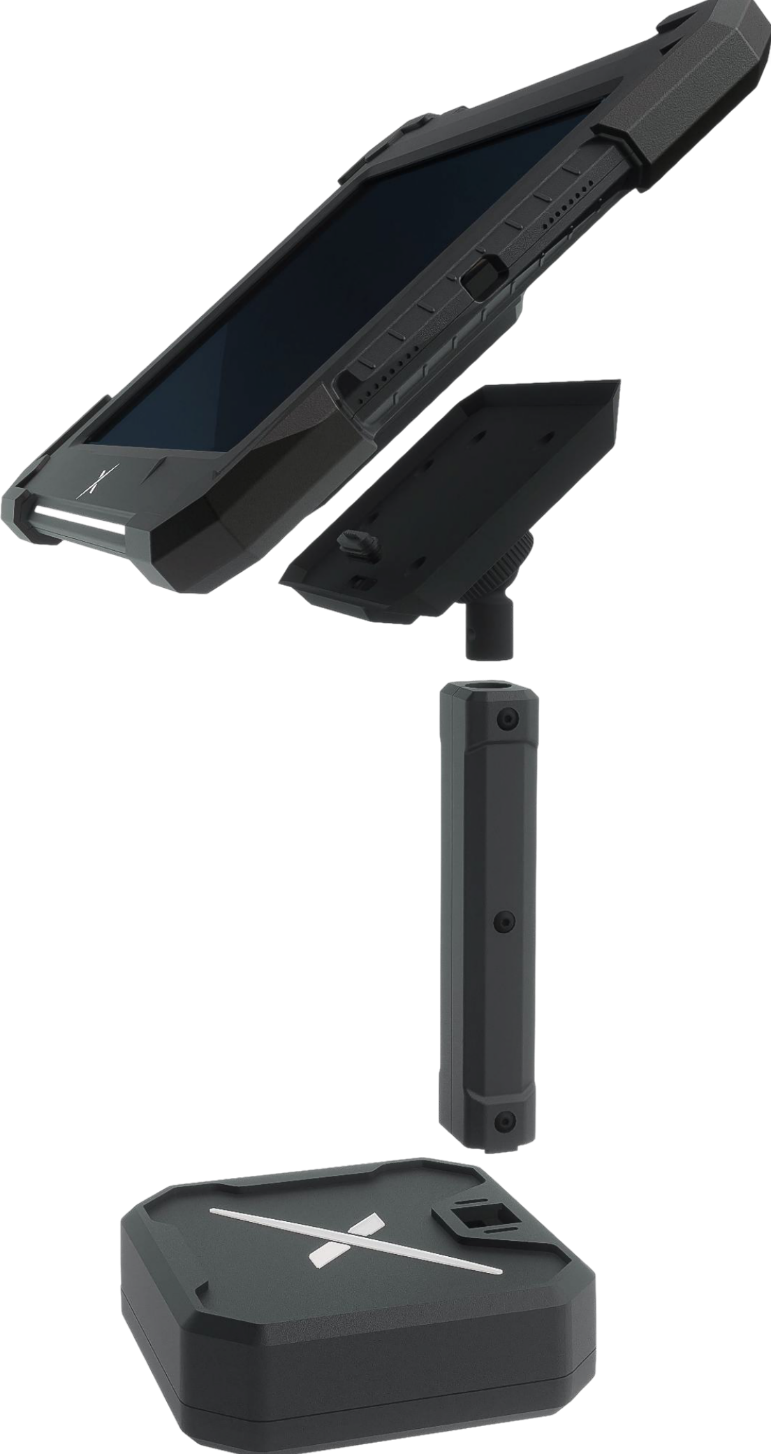 NexCut modular mount exploded view